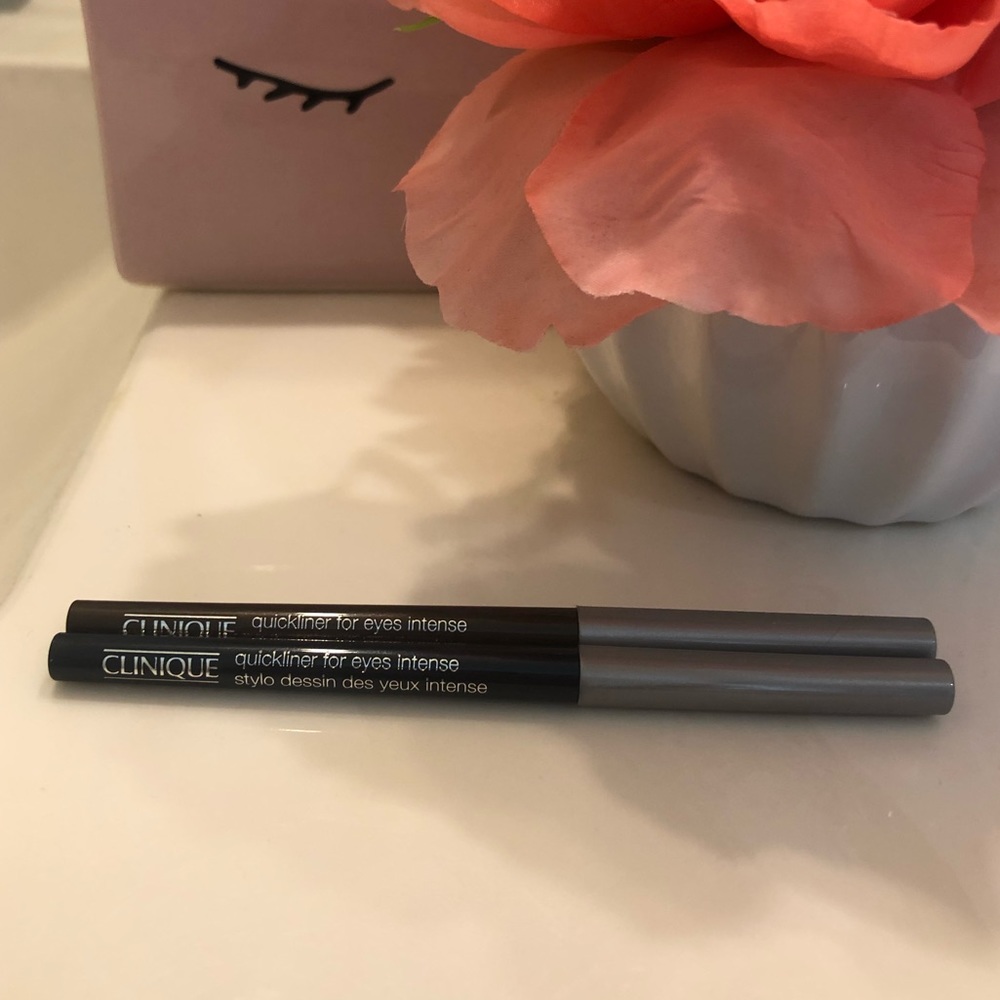 NEW Clinique Quickliner for Eyes Intense duo